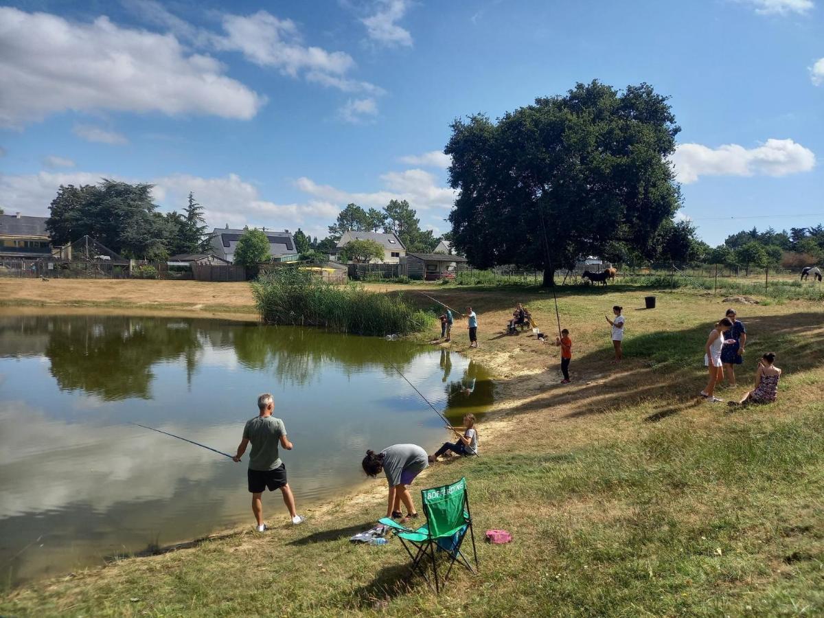 Camping De L'Etang Du Pays Blanc Guérande Eksteriør bilde