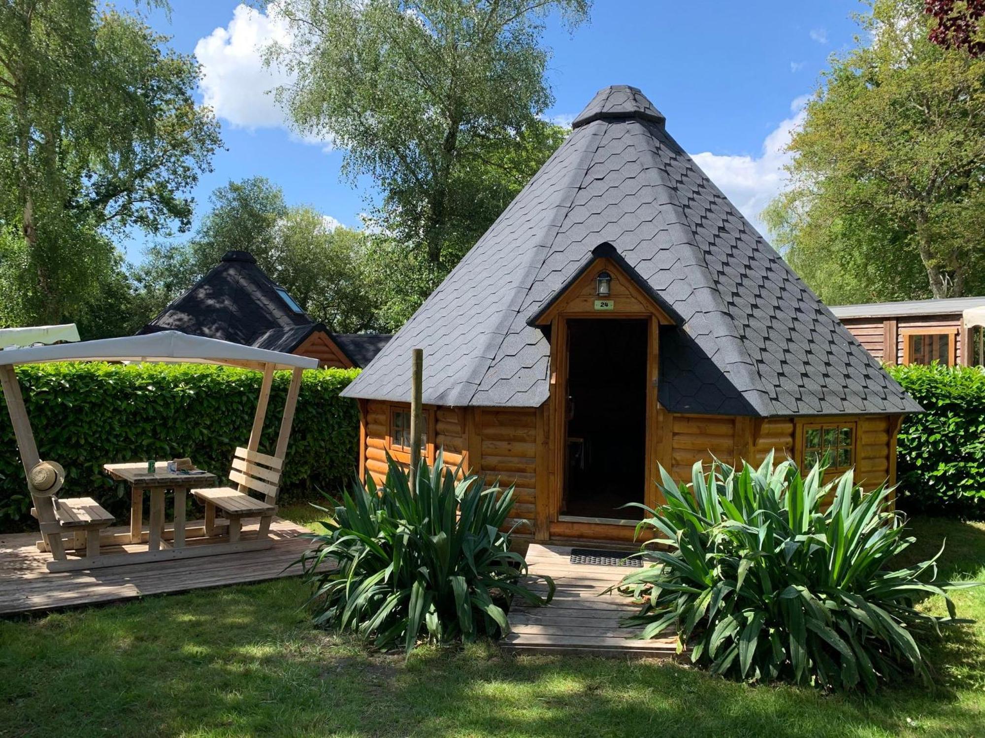 Camping De L'Etang Du Pays Blanc Guérande Eksteriør bilde